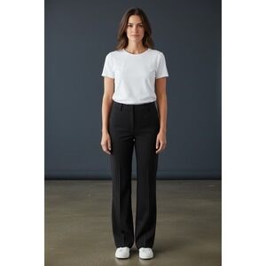 LOFT Women's Black Dress Pants Size 2 Bootcut Stretch Career 30x32